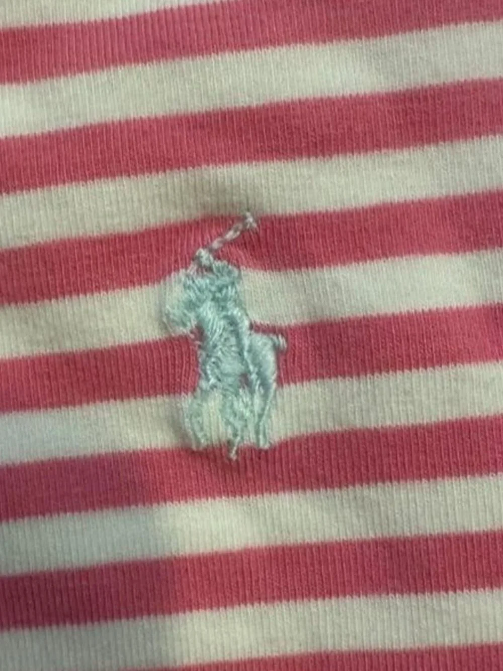 NWT Ralph Lauren girl’s pink and white striped tank top size 4T #preppy #summer